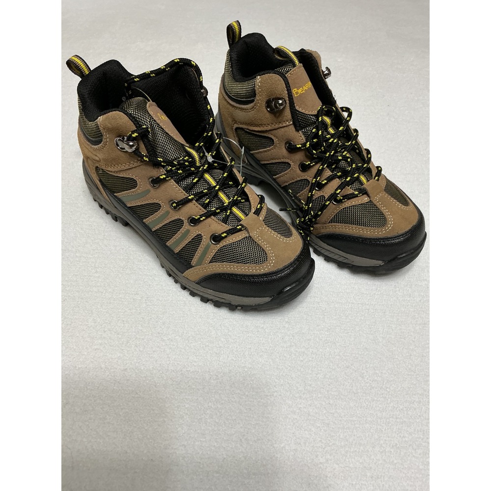 Bearpaw Wildwood JP Youth Size 3 Hiking Boots Brown U10U011H-1 NIB
